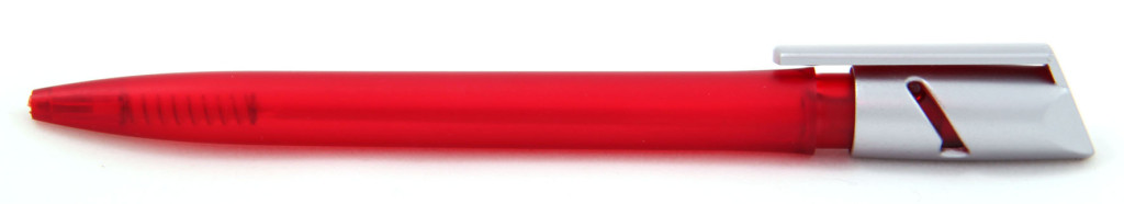 1013 "Железная маска" Ручка пластиковая с поворотным механизмом, цвет красно-серый, купить пластиковые ручки в Кривом Рогу, ручки с печатью в Кривом Рогу, печать на ручках , ручки с логотипом Кривой Рог