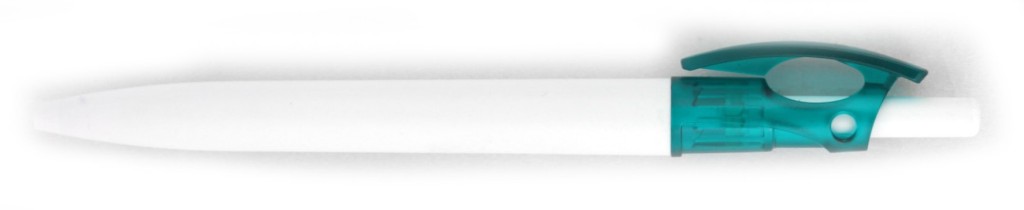 В 2084B В 2084B  ручка пластиковая "Тамагавк" автоматическая с кнопкой, печать на ручках, ручки с логотипом, агитационные ручки