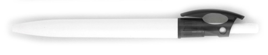 2084B_01 В 2084B  ручка пластиковая "Тамагавк" автоматическая с кнопкой, печать на ручках, ручки с логотипом, агитационные ручки