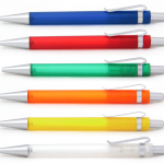 B-1535C ручки пластиковые под нанесение логотипа, нанесение логотипа на ручки, изготовление ручек с логотипом