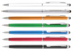 B-7113 Ручка-стилус, ручка стилус универсальный, стилус с логотипом, печать на стилусах, сувенирный стилус с печатью