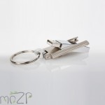 ZP S12 флешка перекидной брелок Сталь, флешка-брелок металлическая с перекидным механизмом