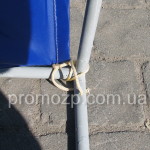 завязки на тенте торговой палатки для фиксирования тента на каркасе promozp.com.ua